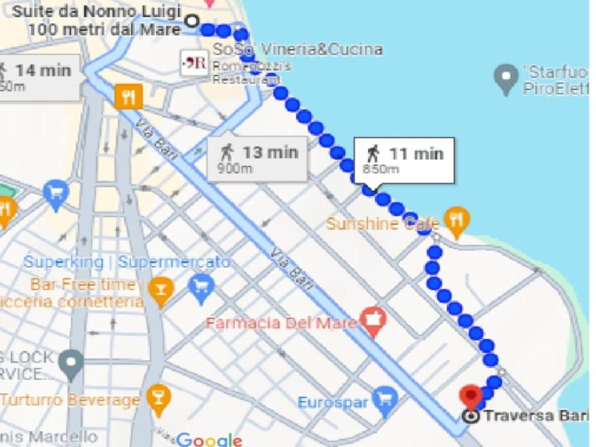 Suite Da Nonno Luigi 100 Metri Dal Mare Giovinazzo Luaran gambar
